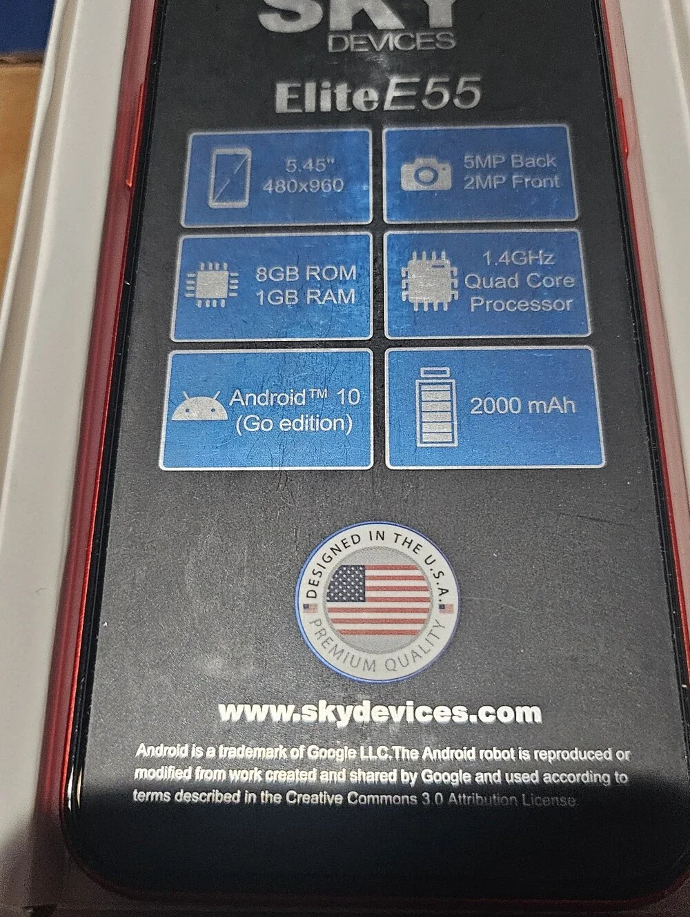 Elite E55 Smartphone